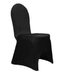 Black Spandex Chair Covers