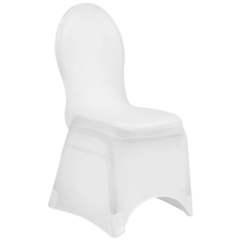 White Spandex Chair Covers