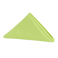 Premium Polyester Napkin 20'x20' - Apple Green