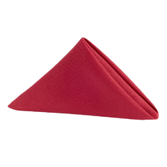 Premium Polyester Napkin 20'x20' - Apple Red