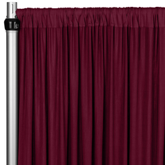 Spandex 4-way Stretch Drape Curtain 12ft H x 60' W - Burgundy