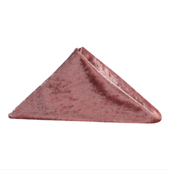 Velvet 20'x20' Linen Napkin - Dark Dusty Rose/Mauve