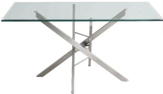 Silver X Leg table