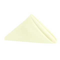 Premium Polyester Napkin 20'x20' - Ivory