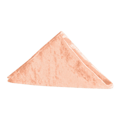 Velvet 20'x20' Linen Napkin - Peach