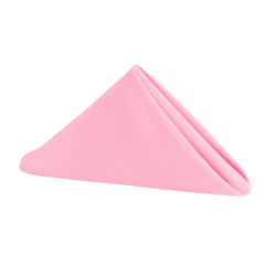 Premium Polyester Napkin 20'x20' - Pink