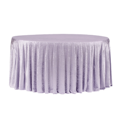 Velvet 120' Round Tablecloth - Wisteria