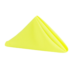Premium Polyester Napkin 20'x20' - Yellow