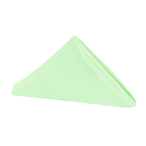Premium Polyester Napkin 20in x 20in - Mint Green