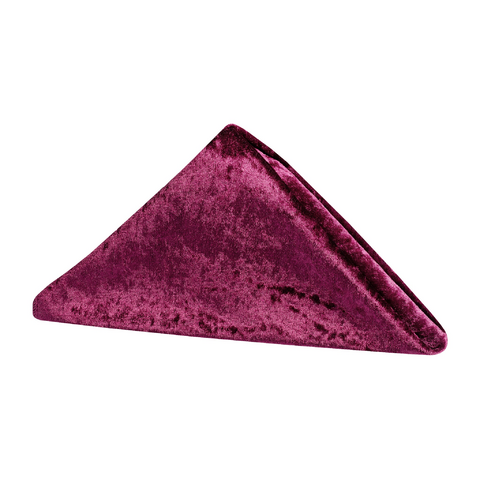 Velvet 20in x 20in Linen Napkin - Mulberry