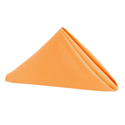 Premium Polyester Napkin 20in x 20in - Orange