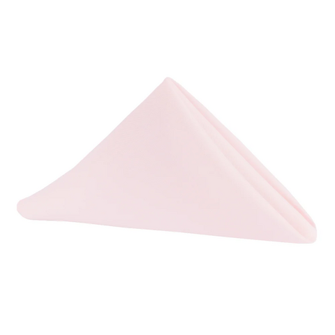 Premium Polyester Napkin 20in x 20in - Pastel Pink