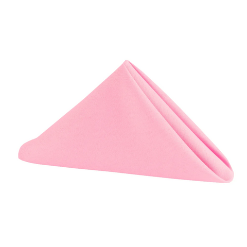 Premium Polyester Napkin 20in x 20in - Pink