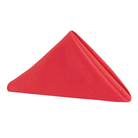 Premium Polyester Napkin 20in x 20in - Red