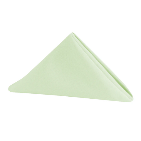 Premium Polyester Napkin 20in x 20in - Sage Green