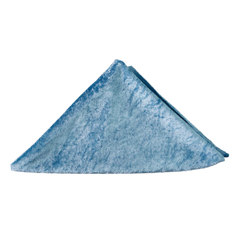 Velvet 20in x 20in Linen Napkin - Steele Blue