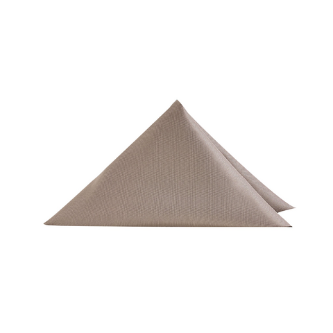 Premium Polyester Napkin 20in x 20in - Taupe