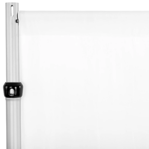 Spandex 4-way Stretch Drape Curtain 12ft H x 60in W - White