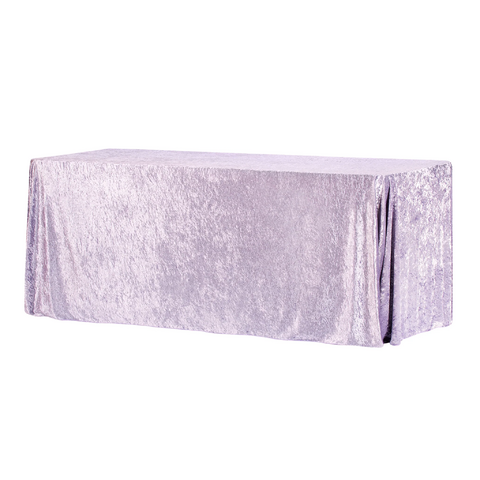 Velvet 90in x 132in Rectangular Tablecloth - Wisteria