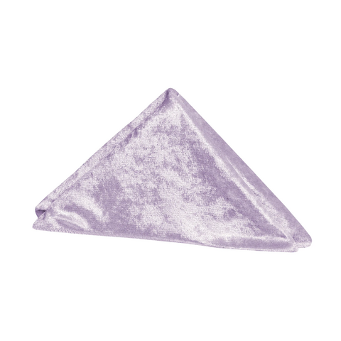 Velvet 20in x 20in Linen Napkin - Wisteria