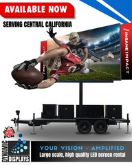 'MAX 106 LED Mobile Video Wall/Jumbotron – Stunning Visuals for Any Event!'