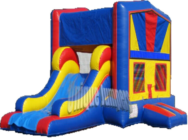 Deluxe Bounce House w/Slide Wet