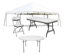 Tents Tables and Chairs