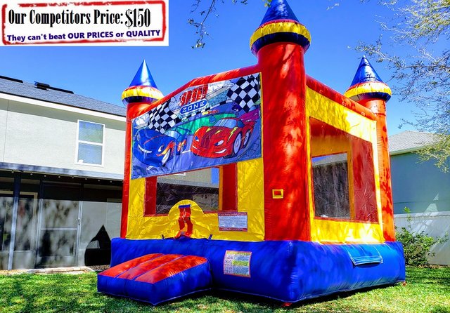 Speed Zone Theme Bounce House
