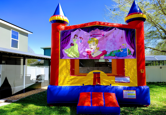 Princess Palace Theme Bounce House
