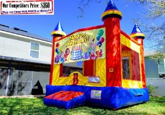 Happy Birthday Theme Bounce House