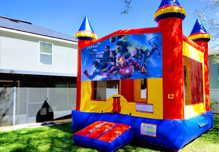 Marvel Avenger Theme Bounce House