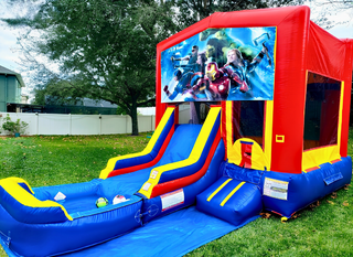 Marvel Avenger Theme Combo (Wet with Pool)