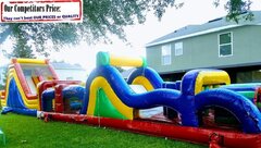 70ft obstacle course