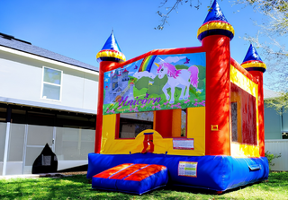 Unicorn Theme Bounce House