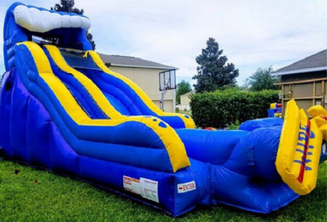 WIPE OUT (20ft X 40ft GIANT Water Slide)