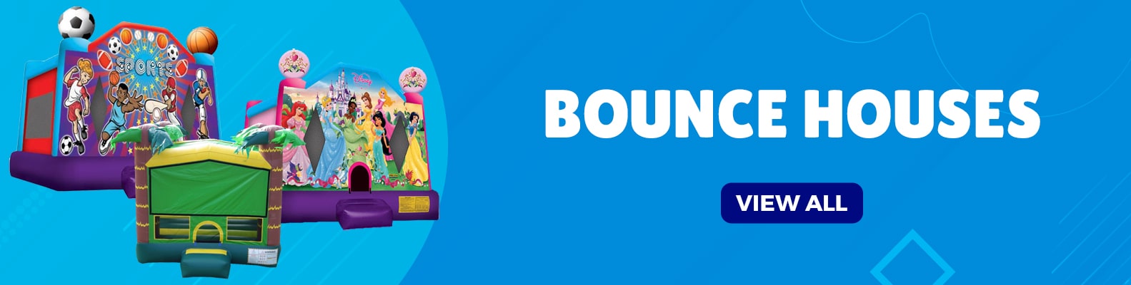 bounce houses