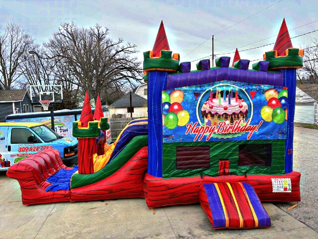 Happy Birthday Combo Bouncer