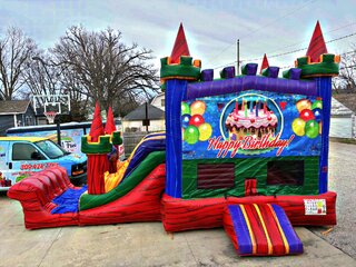 Happy Birthday Combo Bouncer