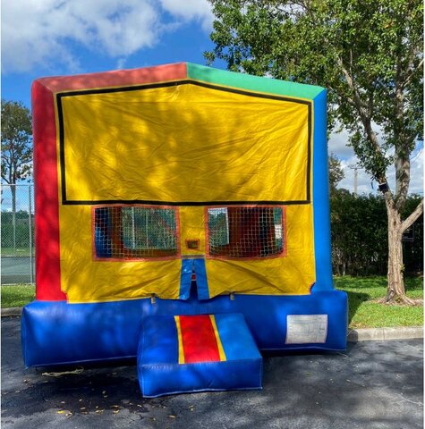 Multi Color Bounce House