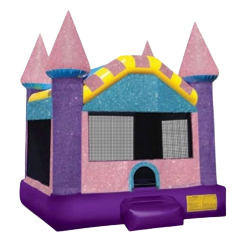 Pink & Purple Bounce House