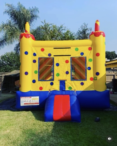 Birthday Cake Bounce House