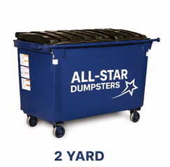 2 Yard Rear Load Dumpster