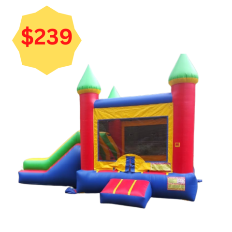 Colorful Castle With Slide