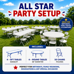 All Star Party Setup
