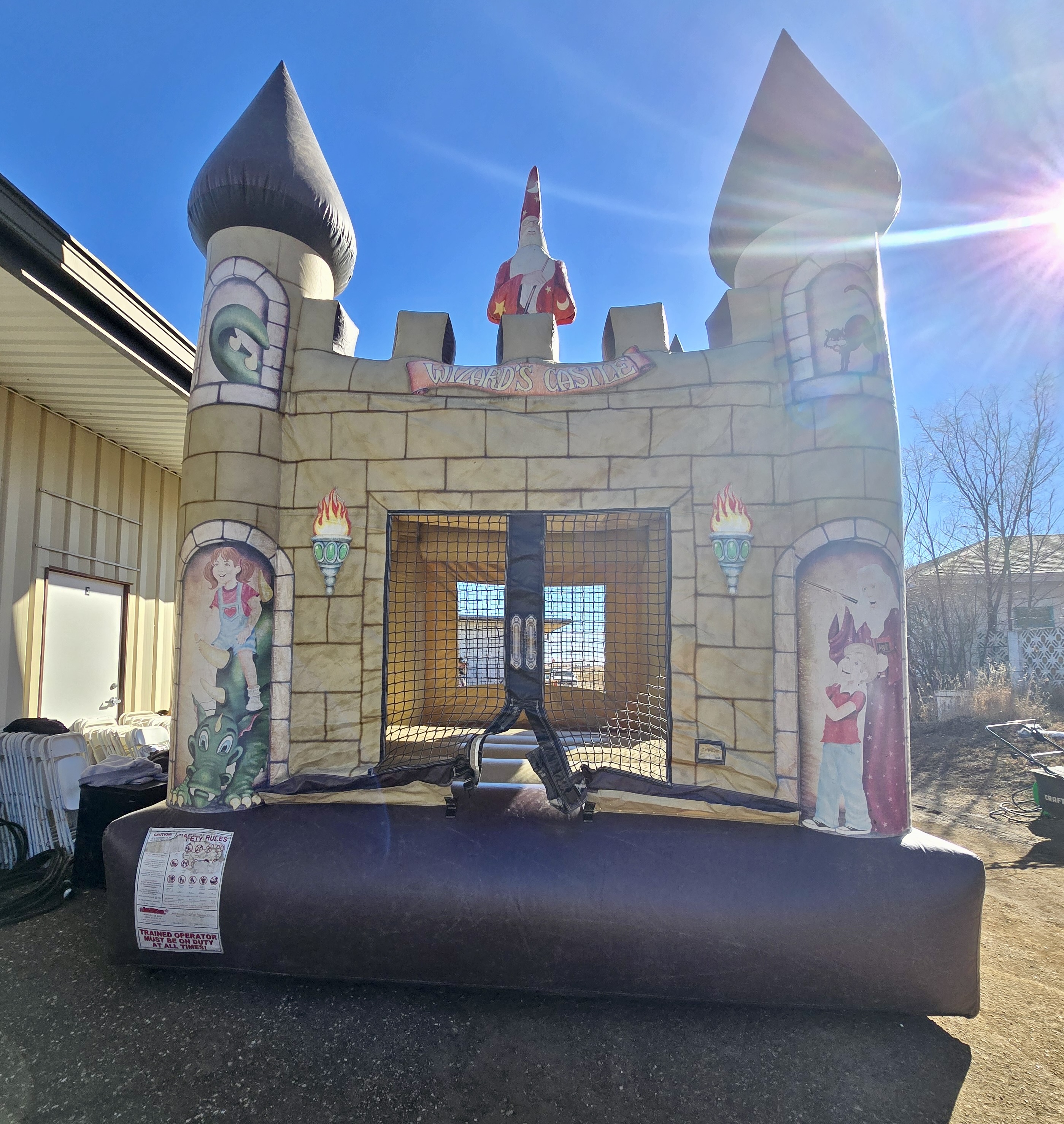 Wizard Bounce House