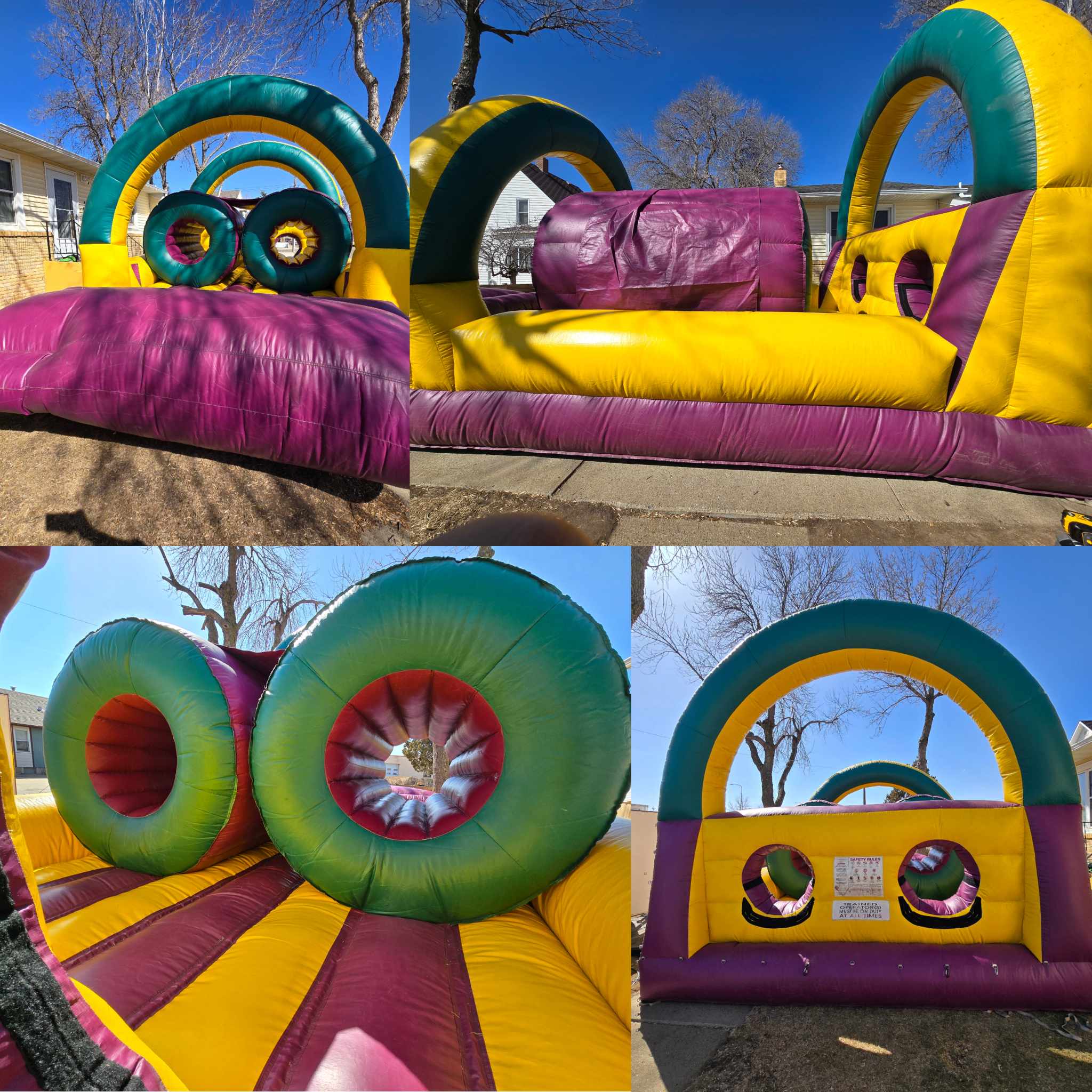 Yellow Obstacle Course