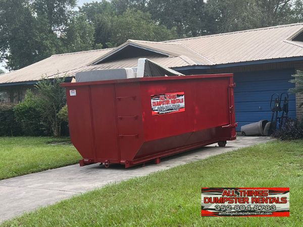 residential dumpster