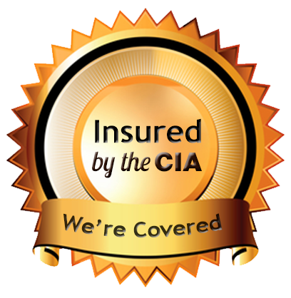Insured by the CIA badge