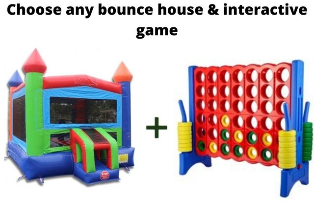 Bounce House and Game Package