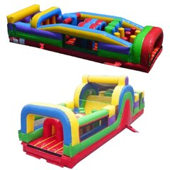 60' Retro Obstacle Course